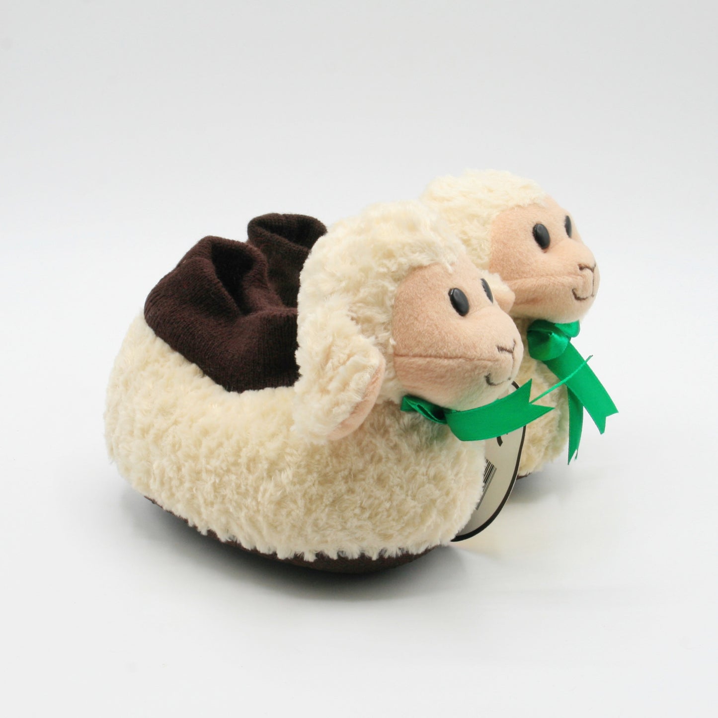 Plush White Lamb Slippers (Baby)
