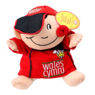 Baby Dai Bach Welsh Rugby Kit Soft Bodied Doll