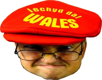 Iechyd Da Wales Oversized Flat Cap
