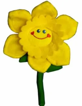 Soft Plush Comical Daffodil Toy