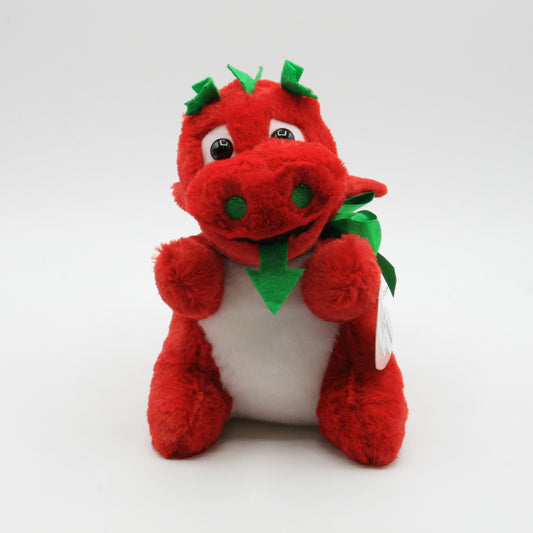 Soft Plush Red Dragon (Medium)