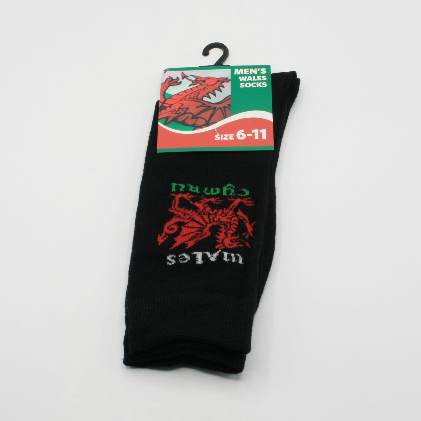 Welsh Black Socks (1PK)